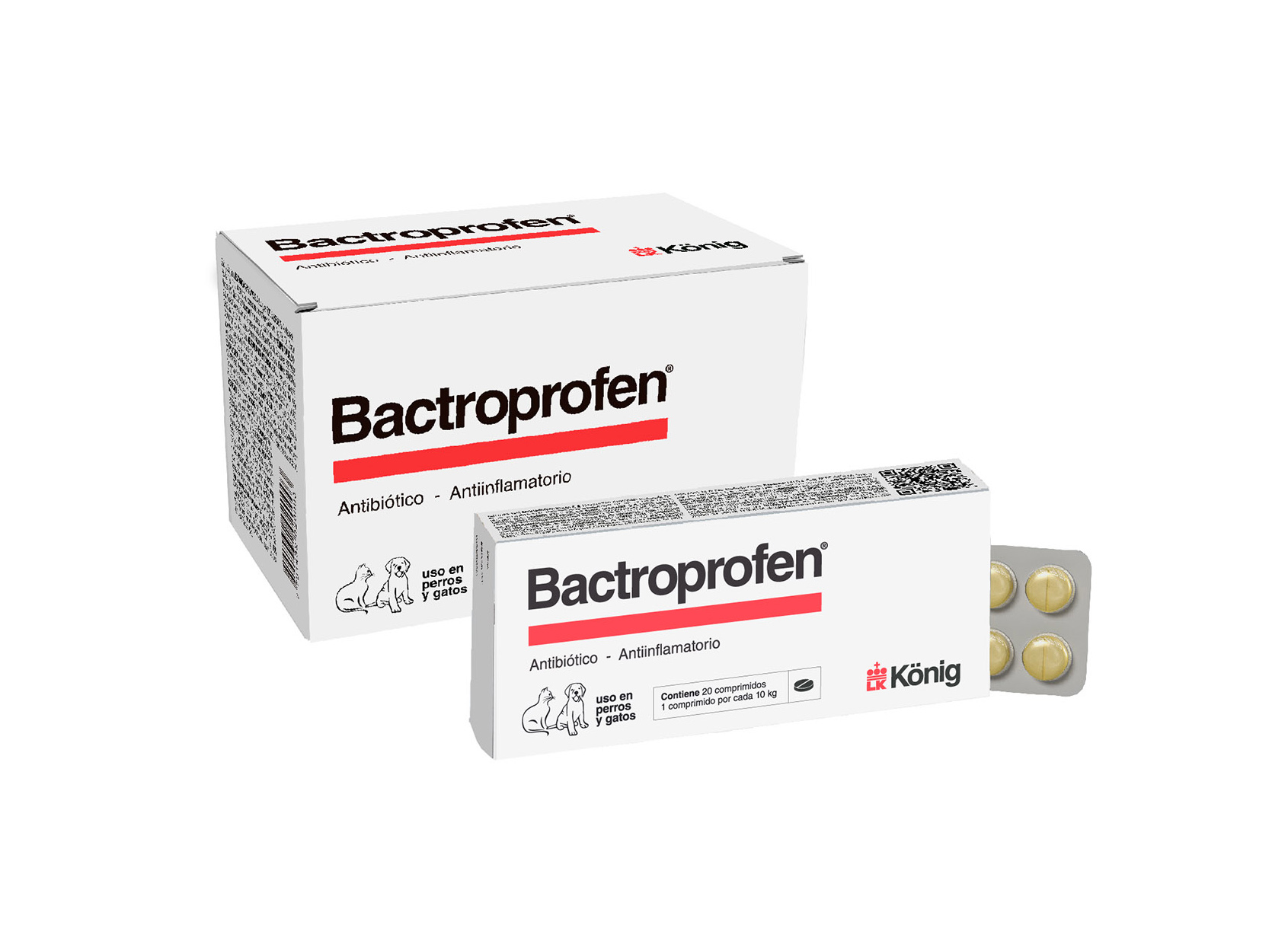 Bactroprofen Konig - Productos para pequeños animales y animales productivos